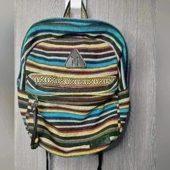 Mad Love tribal Aztec print backpack festivals - Picture 1 of 14